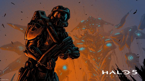 videospill,futuristiske rustn,Halo,Master Chief,Spartans Halo,Halo 5 voktere