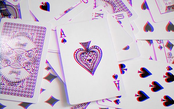 cards,House of Cards,1920x1200 px,aces,anaglyph 3D