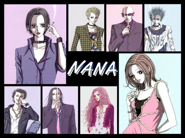 ritning, illustration, anime, animeflickor, tecknad serie, Nana Osaki