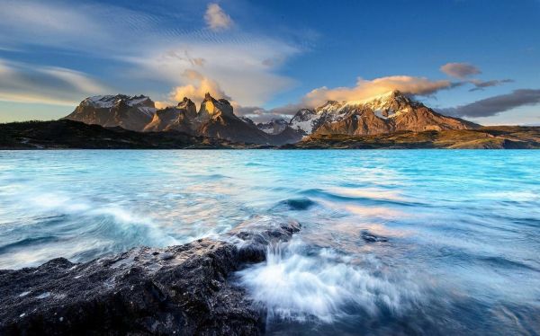 paisaje,puesta de sol,mar,lago,bahía,agua