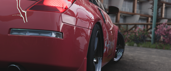 Forza Horizon 5, Nissan 350Z, Video Game Art, auto, videogiochi