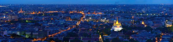 ciudad,Paisaje urbano,noche,arquitectura,templo,paisaje