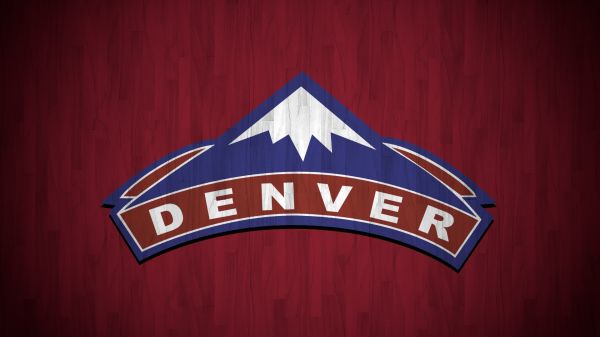 Denver Nuggets, NBA, basquetebol, logotipo, Denver, Colorado