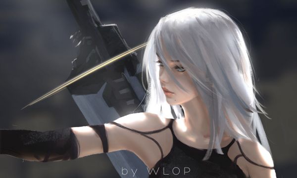 Nier Automata,A2 Nier Automata,WLOP,NieR