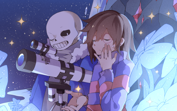 Frisk,Sans,Undertale