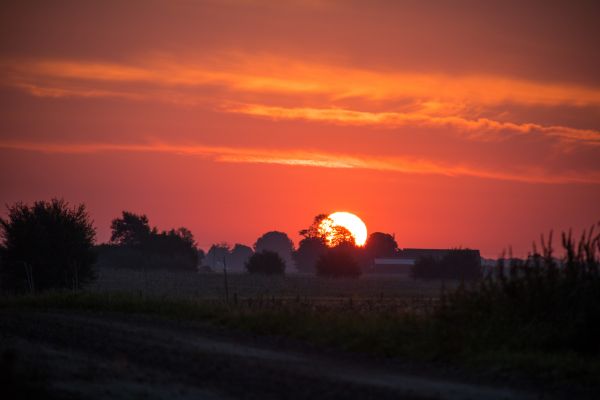 luz de sol,puesta de sol,cielo,campo,paisaje,amanecer