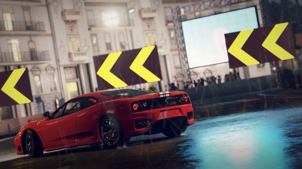 วีดีโอเกมส์, รถ, ยานพาหนะ, รถสปอร์ต, Ferrari, แข่งรถ