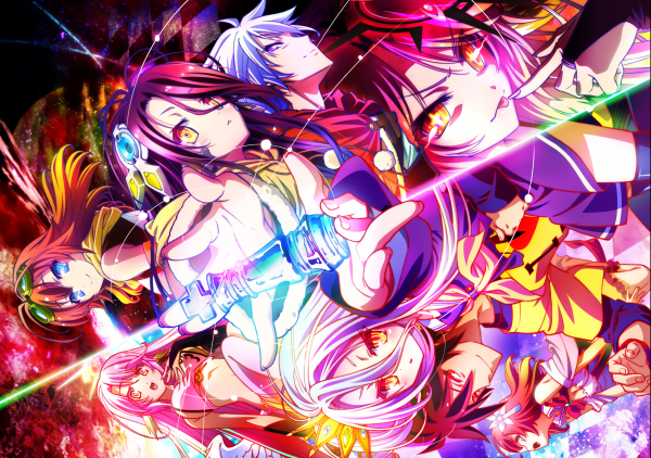 Anime,No Game No Life,Garçons anime,art numérique,Fan art,échecs