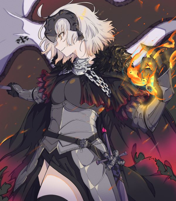 anime,anime tytöt,Fate,Fate Grand Tilaa,Jeanne Alter Fate Grand Order,Avenger Fate Grand Order