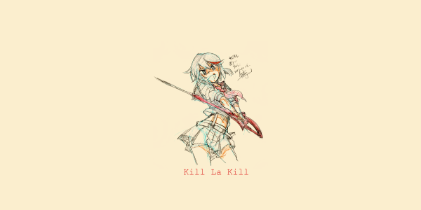 Kill la Kill,Matoi Ryuuko,anime girls