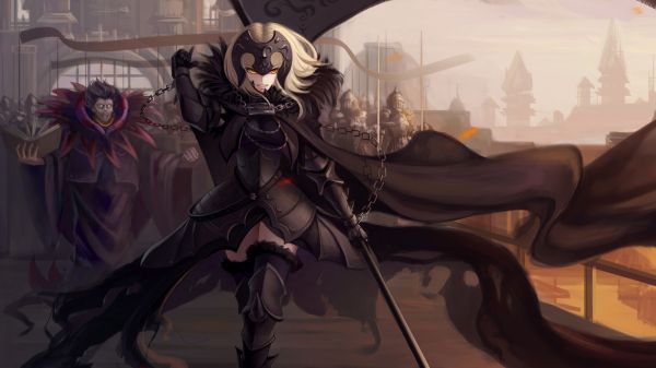 Kader apocrypha,Kader Serisi,Anime,Anime girls,Ruler Fate Apocrypha,Jeanne d Arc