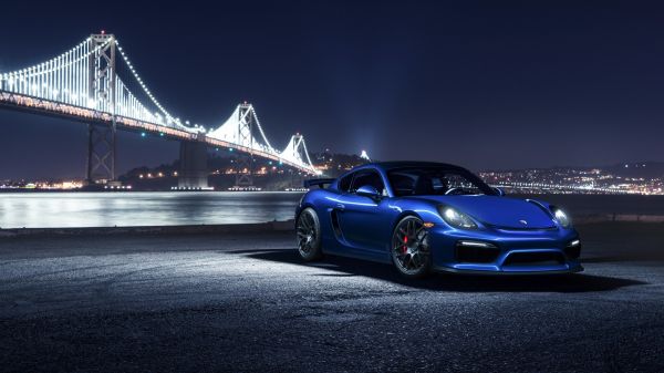 car, blue cars, vehicle, lights, cityscape, night