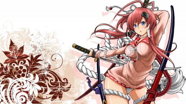 anime,anime jenter,Hyakka Ryouran Samurai Girls,Yagyuu Juubei