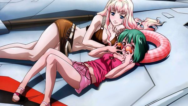 Anime, Filles anime, Macross Frontier, Sheryl Nome, dessin animé, des bandes dessinées