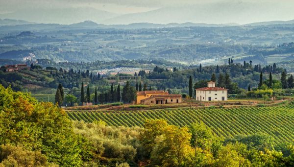 fält,Italien,natur,landskap,2400x1365 px,hus