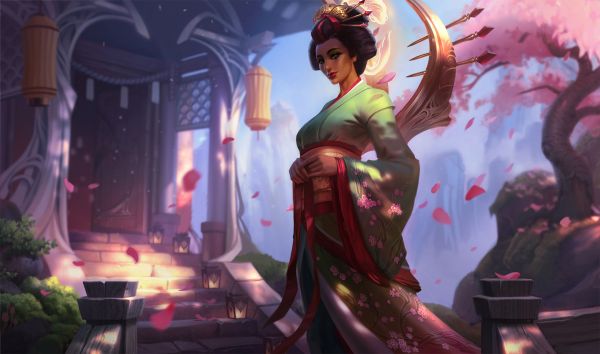 Tác phẩm nghệ thuật,Vẽ tranh kỹ thuật số,Bản vẽ,Jessica Oyhenart,ArtStation,Phụ nữ ở ngoài trời