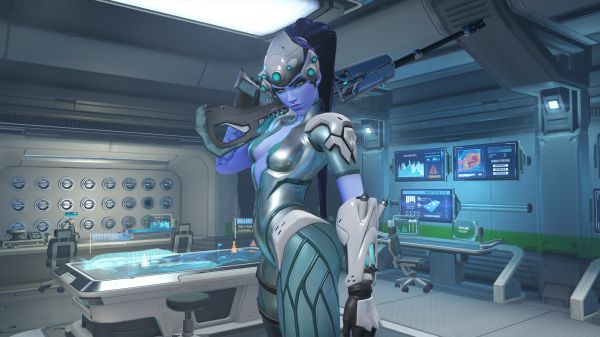 Overwatch,Widowmaker Overwatch,2880x1620 пиксела