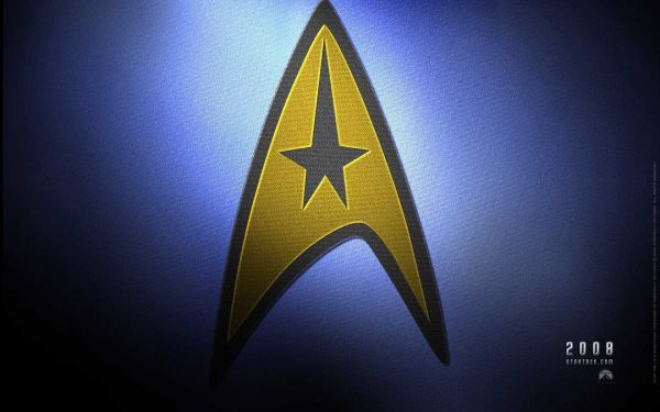 Logo, Symmetrie, Gelb, Dreieck, gestalten, Star Trek