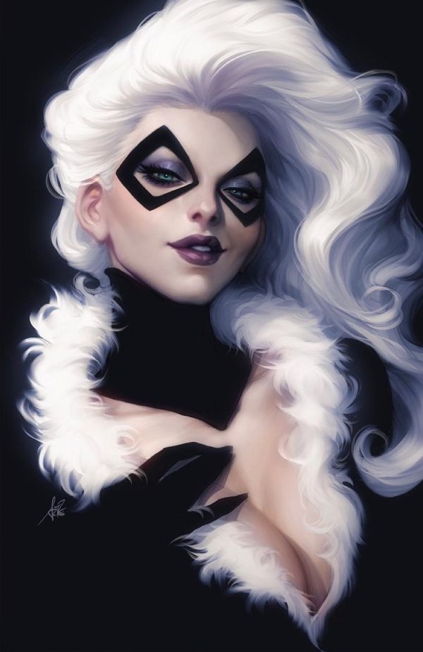 Black Cat character,Marvel Comics,Spider Man,Artgerm,digital