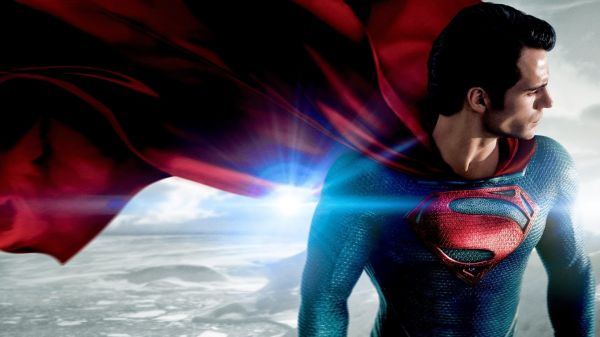 red, superhero, Superman, Man of Steel, Henry Cavill, computer wallpaper