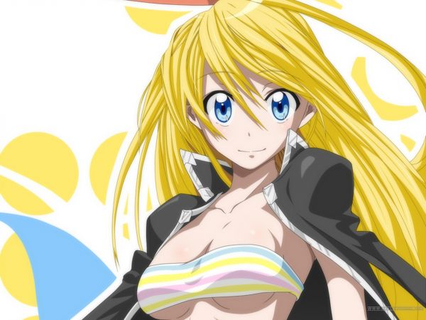 illustrazione,anime,opera d'arte,cartone animato,nisekoi,Kirisaki Chitoge