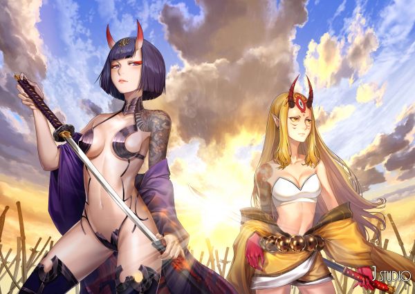 Shuten Douji Fate Grote Order,Ibaraki Douji