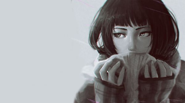 Ilya Kuvshinov,digitální umění,portrét