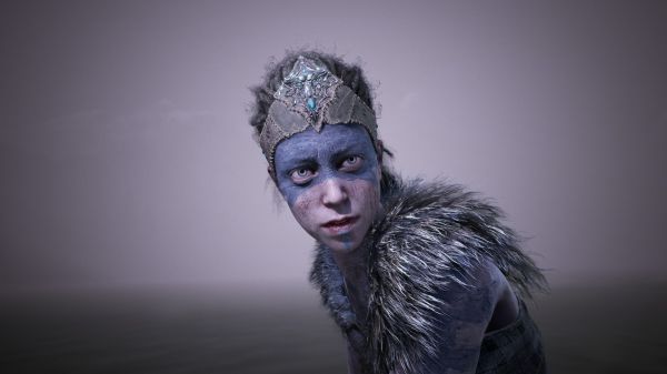 Hellblade Senua's Sacrifice, Senua, ninja theory, video games, video game characters, face