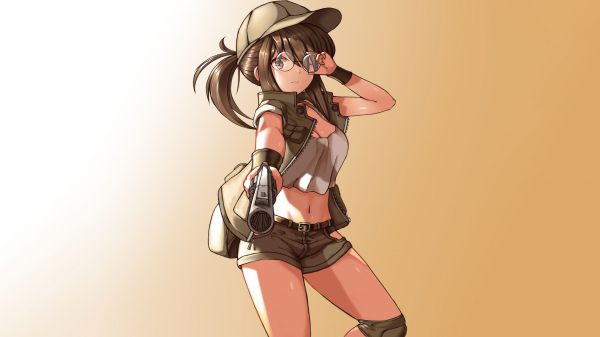 ragazze videogiochi,videogiochi,Fio Germi,Metal Slug,pistola,bicchieri