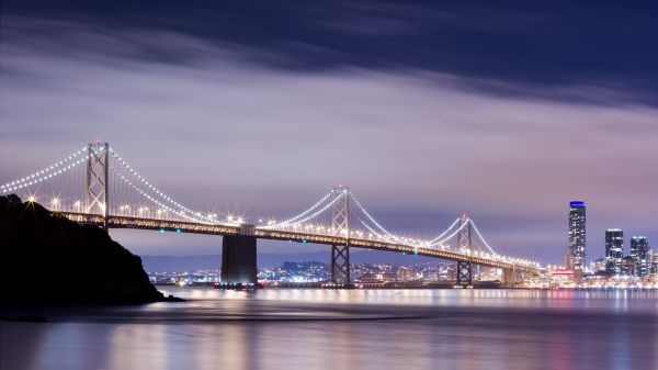 hav,stad,stadsbild,natt,reflexion,horisont