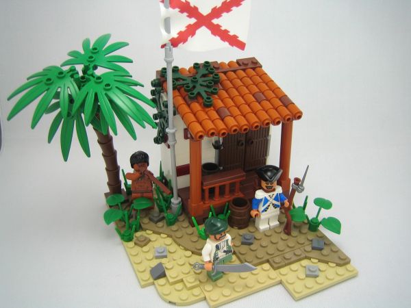 LEGO,Mexico,bajak laut,kolonial,Spanyol,tropis