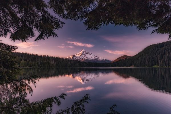 pemandangan,pegunungan,matahari terbit,Oregon,Amerika Serikat,Amerika Utara