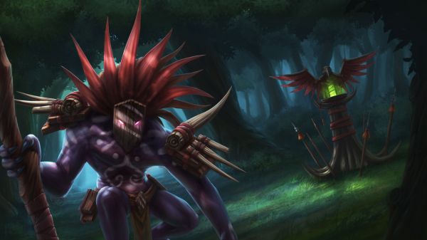 Dota 2,DotA,Van,Quốc phòng của Người xưa,Tổng công ty Van,Nhân vật Witch Doctor