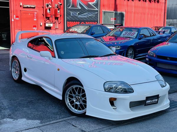 丰田Supra,Toyota Supra A80,garage defend,BBS,白车,JDM