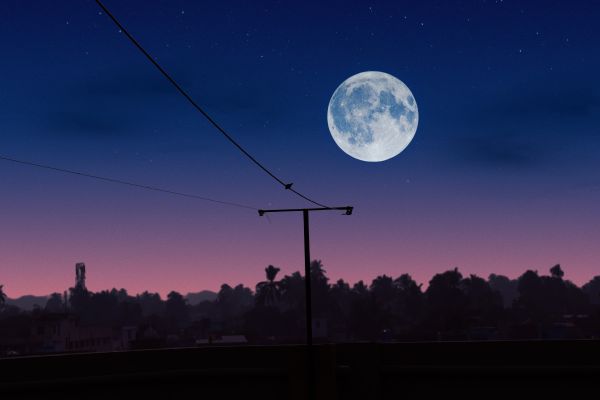 cer,atmosfera,lume,Lună,natură,lună plină