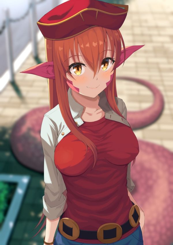 Monster Musume δεν Iru Nichijou, κορίτσια anime, κορίτσι τέρας, ανεμιστήρα τέχνη, 2D, κατακόρυφος