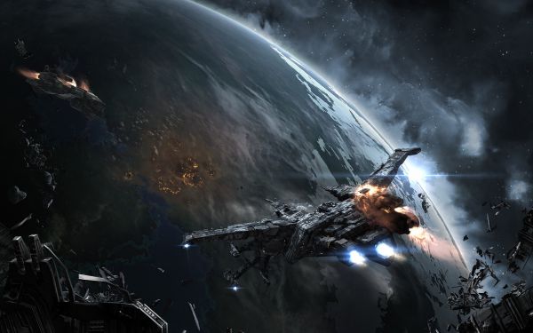 EVE Online,espaço,Batalha espacial,nave espacial,1920x1200 px,Caldari