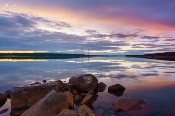 nähdä,reflektion,Matthias,Hertwig,Steine,wolken