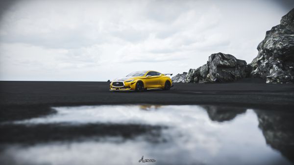 samochód,Forza,2015 Infiniti Q60 Coupe,Infiniti,pojazd,Forza Horizon 4