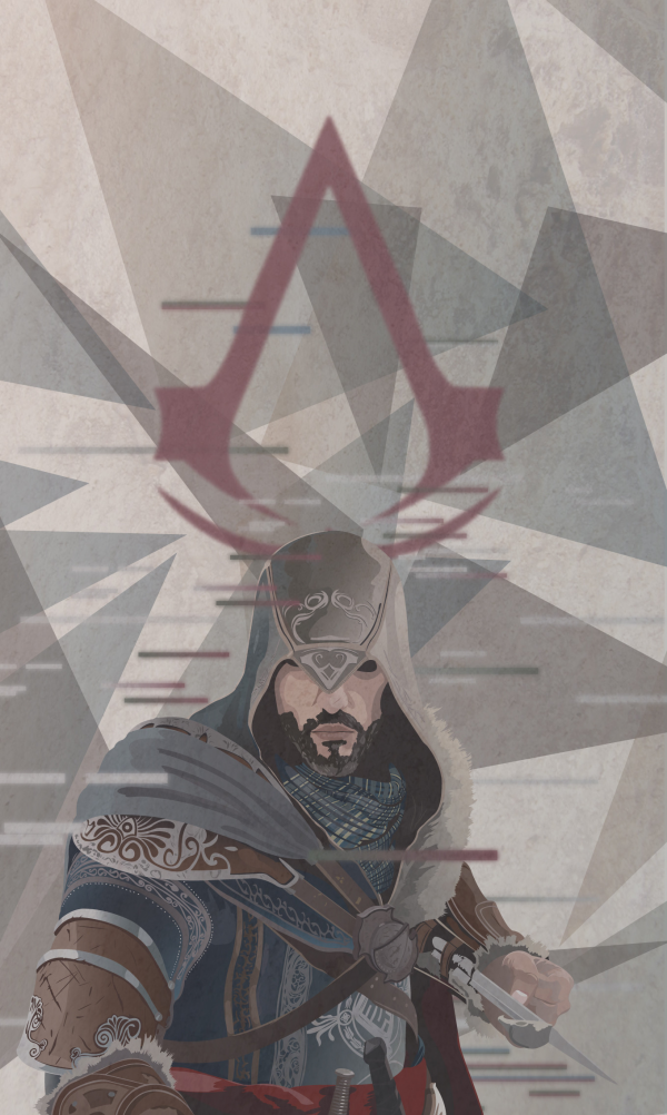 Überzeugung eines Attentäters,Assassin's Creed Revelations,digitale Kunst