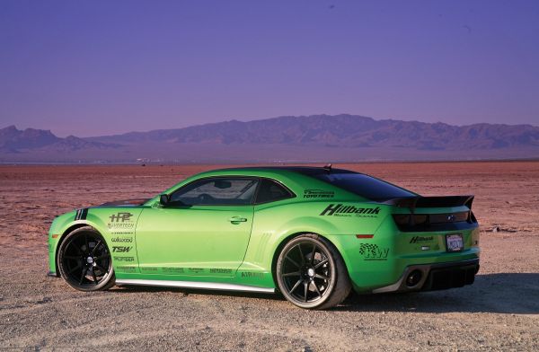 Chevrolet Camaro,2010 год,Rs,irvine pony slayer,synergy green