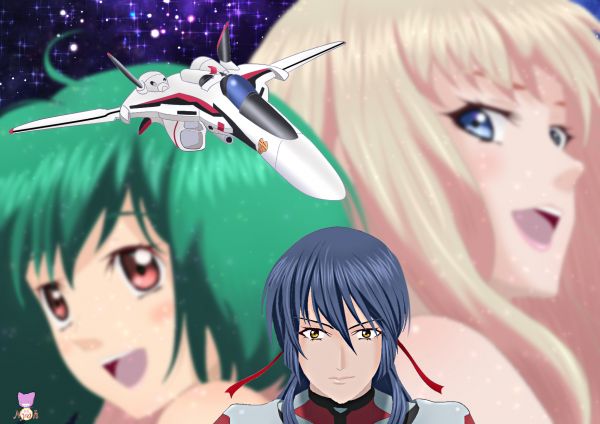 Filles anime, Macross, Macross Frontier, Anime, Garçons anime, Anime screenshot