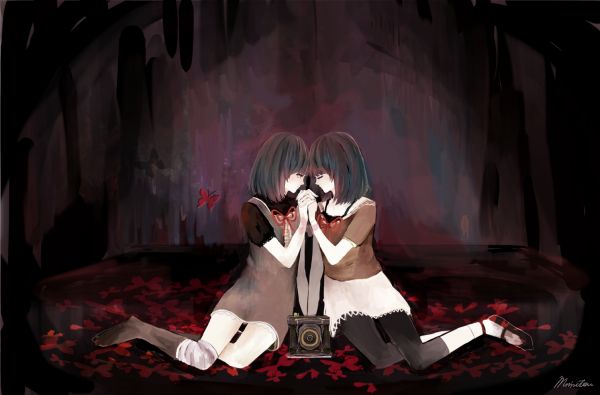 аниме,anime games,Аниме девушки,Fatal Frame,Project Zero II Crimson Butterfly,Amakura Mio