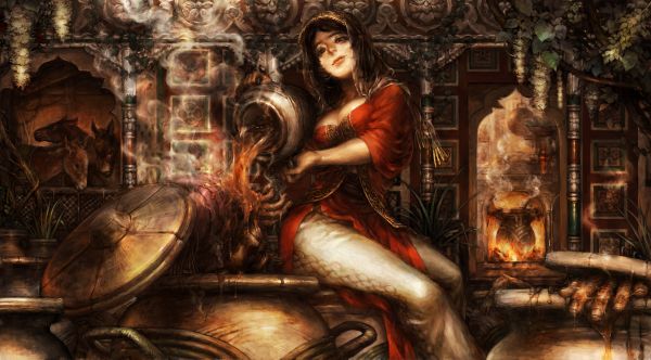 Corona del Drago,Fantasy art