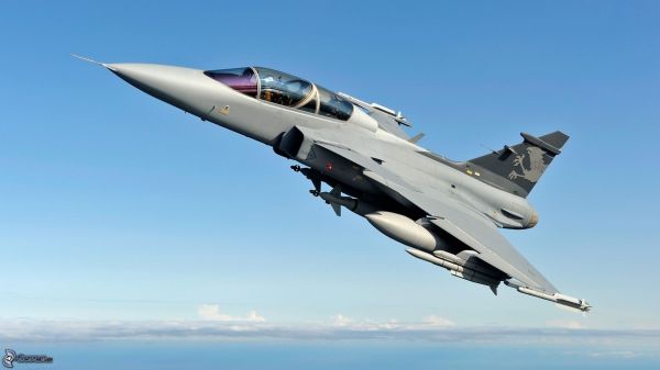 vehicle,airplane,aircraft,military aircraft,Saab JAS 39 Gripen,Swedish Air Force