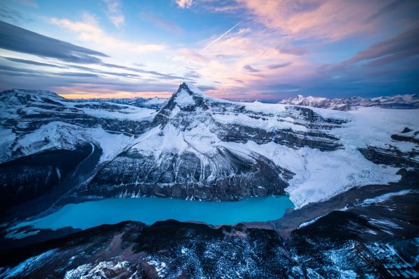 panorama,montanhas,natureza,gelo,neve,nascer do sol