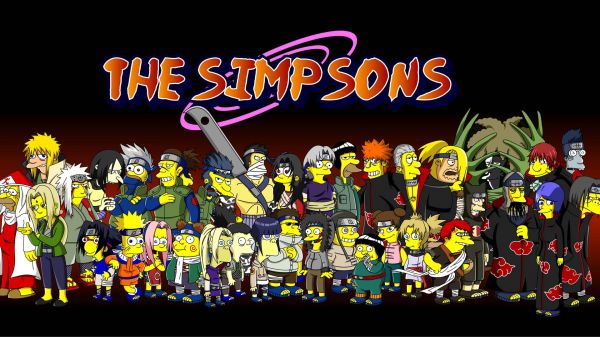 Naruto akatsuki,Naruto Shippuuden,Die Simpsons