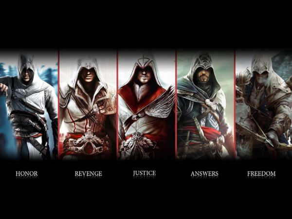 Assassin's Creed,Assassin's Creed 2,Assassins Creed III,Ezio Auditore da Firenze,Justicia,Connor Kenway