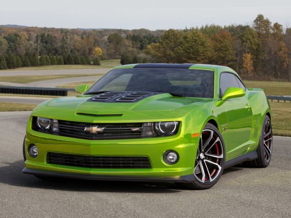 Chevrolet Camaro,автомобиль,легковые автомобили,Зеленый