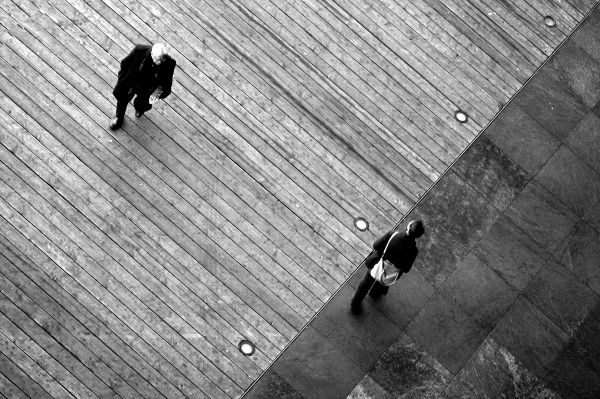 calle, ciudad, retrato, gente, urbano, Blanco y negro